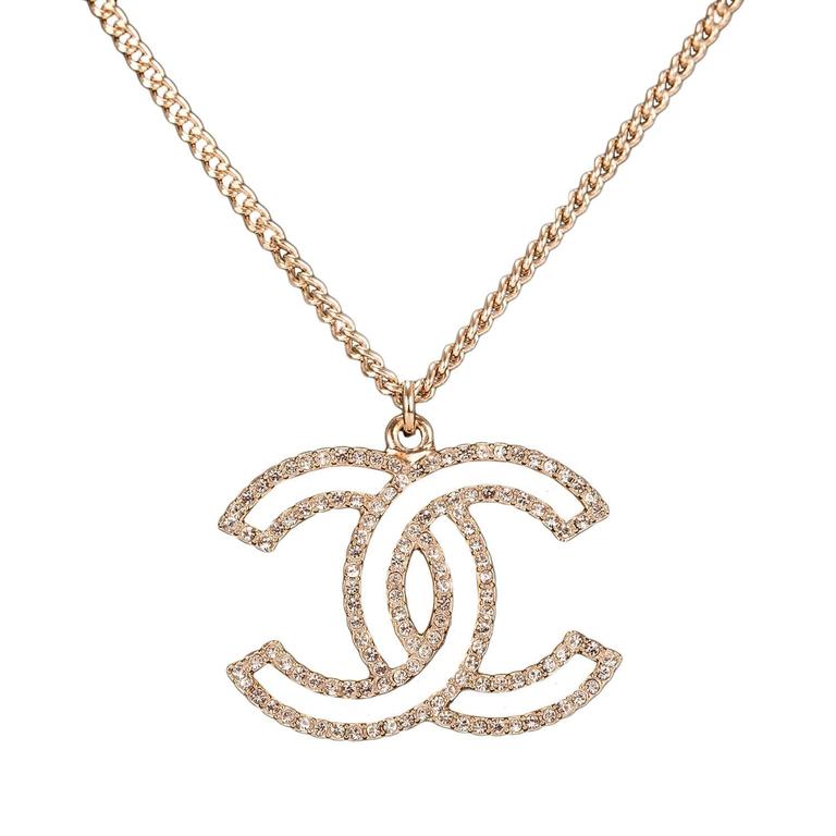 Chanel - 2014 B14S CC Logo Strass Faux Pearl Beaded Layered Necklace