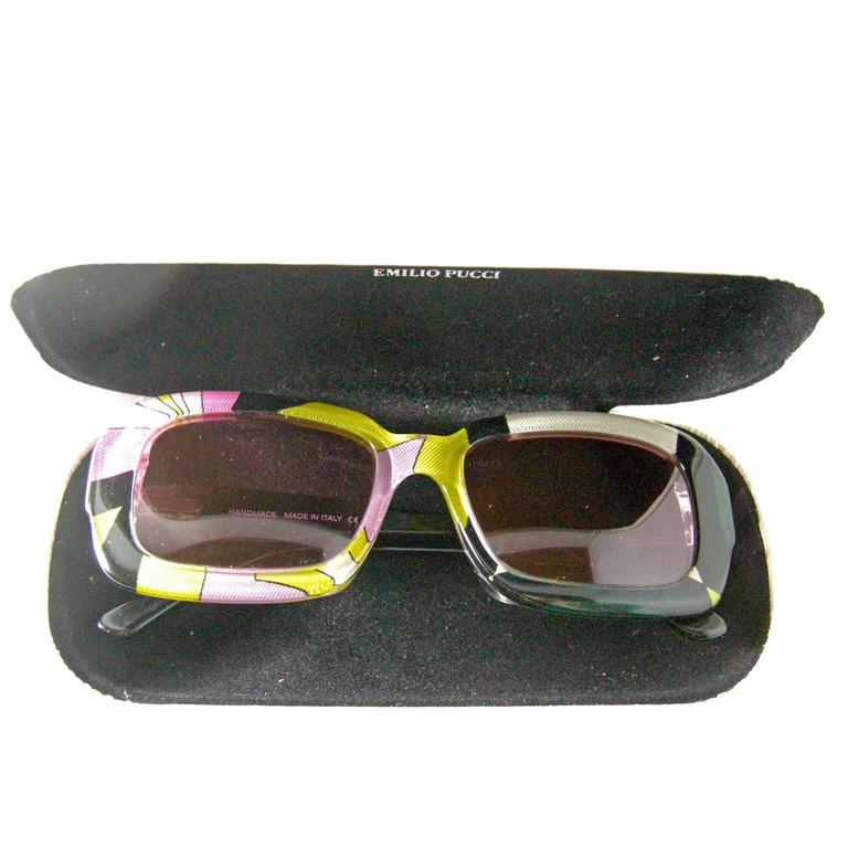 Emilio Pucci 1960’s Sunglasses Made In “Italy” at 1stdibs