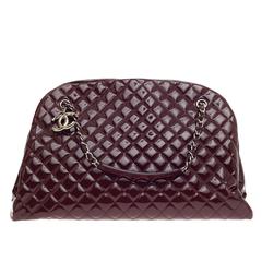 Chanel Just Mademoiselle Quilted Patent Maxi