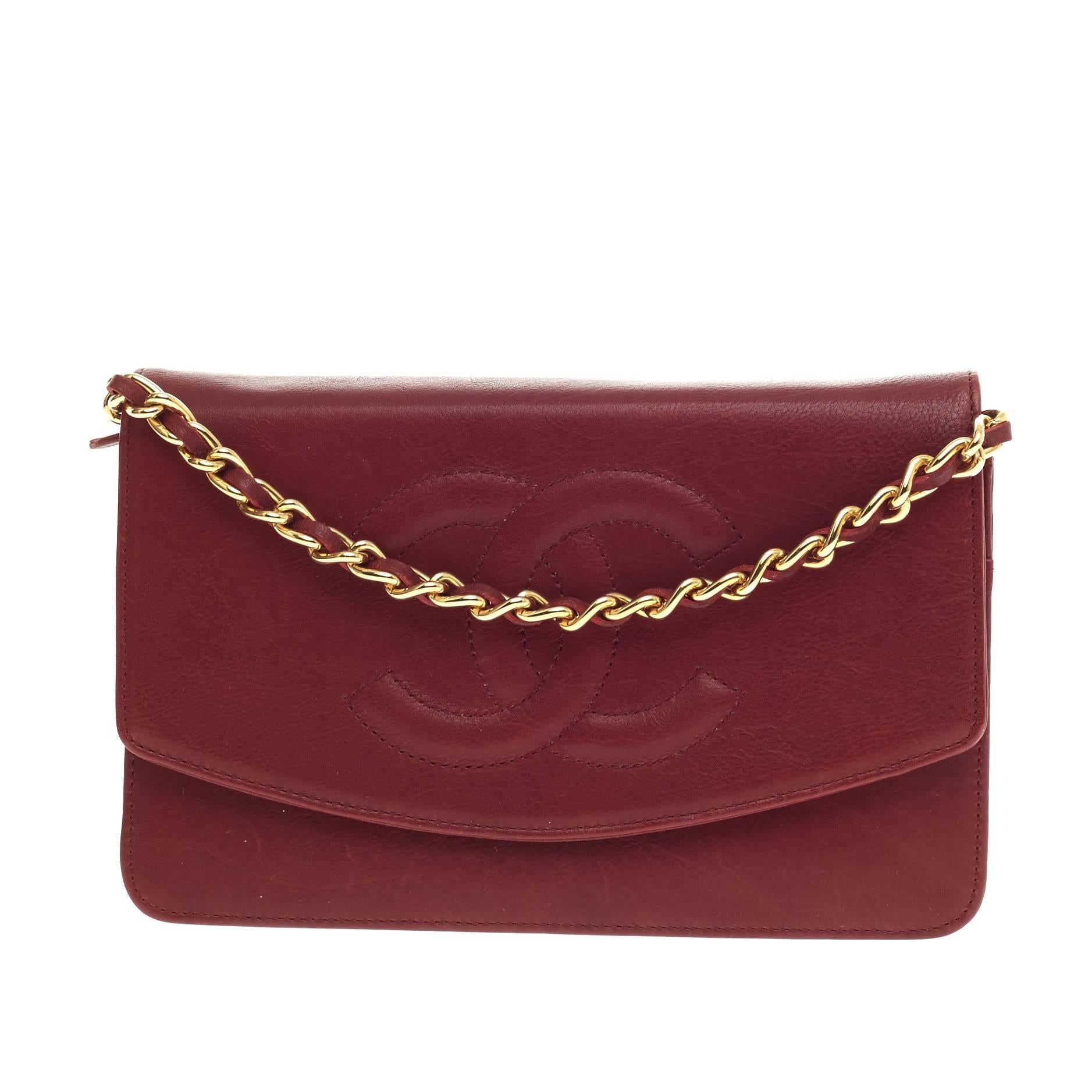 Chanel Timeless Wallet on Chain Lambskin