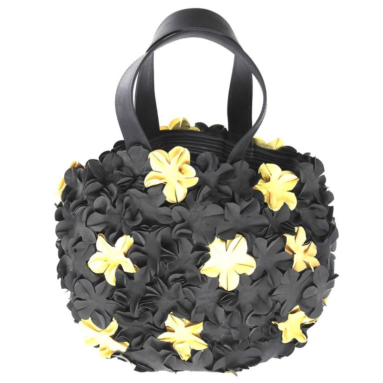 Comme des Garcons Rubber Bucket Bag at 1stDibs comme des garcons