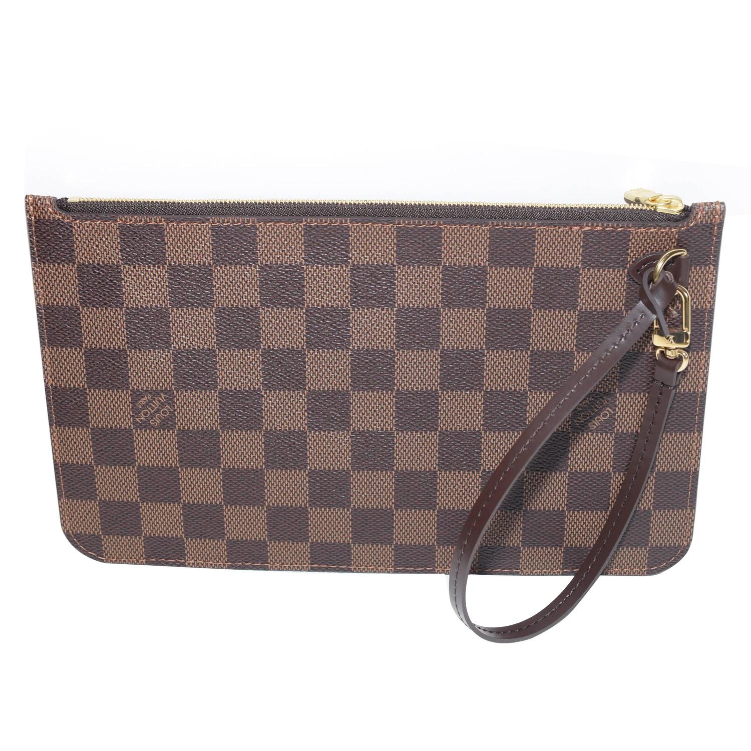 Louis Vuitton Monogram Neverfull Mm/gm Pouch Only Wristlet ...