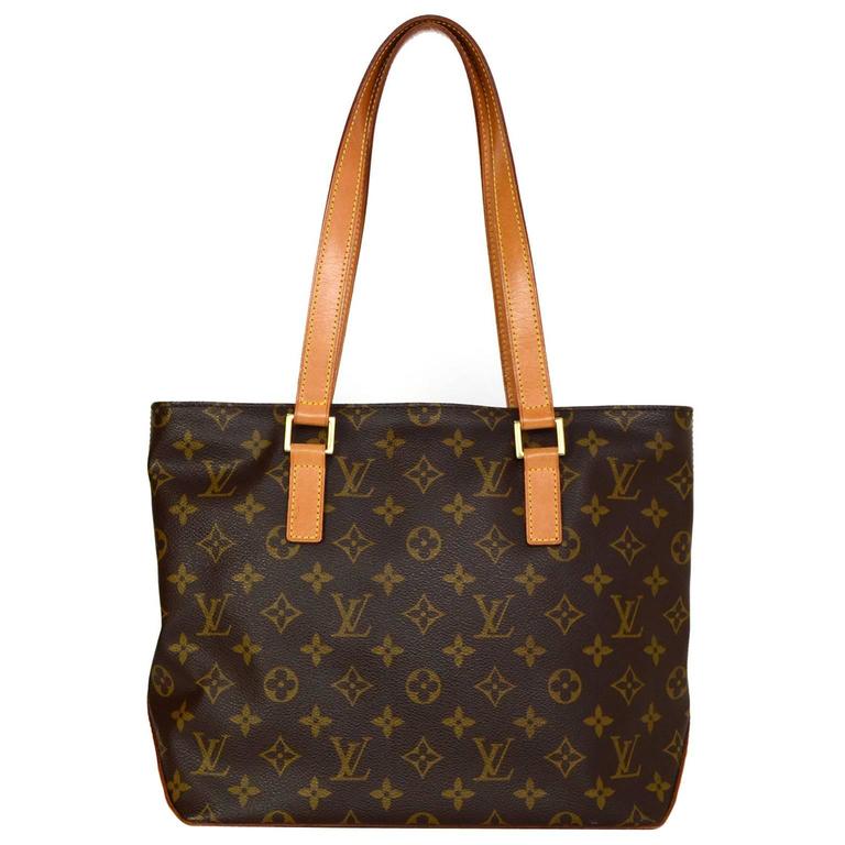 Louis Vuitton Monogram Cabas Piano Tote Bag For Sale at 1stdibs