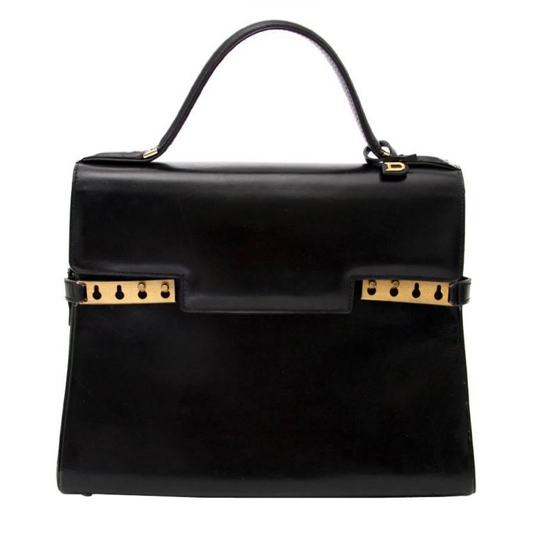 RARE Delvaux Tempete MM-GM Black GHW at 1stDibs | delvaux tempete gm ...