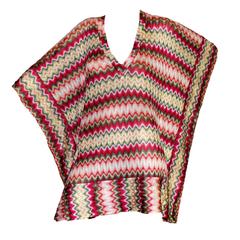 Missoni Chevron Knit Kaftan Dress Cover Up 6