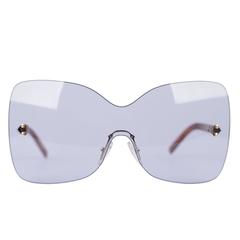 FENDI Oversized Rimless SUNGLASSES FS5273 424 Azure S/S 2012 SHADES w/ CASE