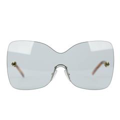 FENDI Oversized Rimless SUNGLASSES FS5273 467 Aqua S/S 2012 SHADES w/CASE 7