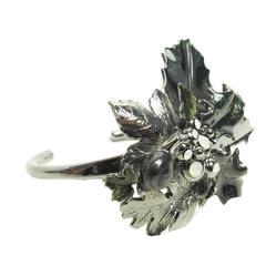 2005 Chanel Cuff Leaves Rhinestones 4