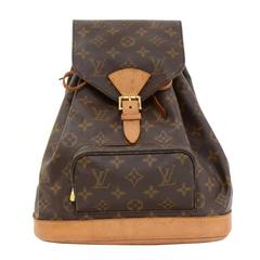 Retro Louis Vuitton Moyen Montsouris MM Monogram Canvas Backpack Bag