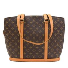 Vintage Louis Vuitton Babylone Monogram Canvas Tote Shoulder Bag