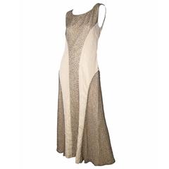 Chanel Silk Chiffon Strapless Dress, Circa 1980s at 1stDibs
