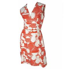 Vintage 1960s Adele Simpson Linen Dress - sale