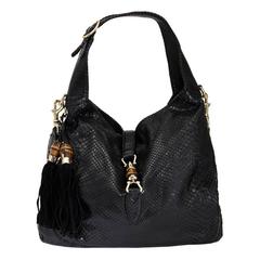 Gucci Jacky Black Python