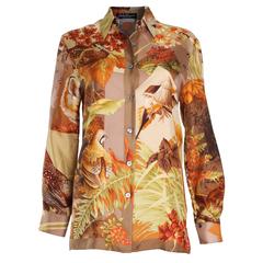 Silk Overshirt by Salvatore Ferragamo 10