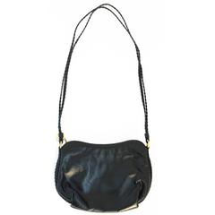 80s Black Leather Morris Moskowitz Purse 3