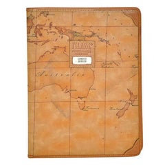 Revêtement du Note- Pad « Map » d'Alviero Martini