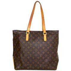 Louis Vuitton Medium Monogram Coated Canvas Cabas Mezzo Bag