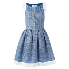 Chanel Pleated A-Line Dress