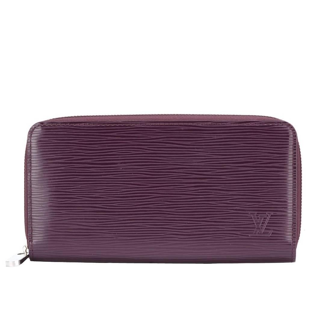 Louis Vuitton Purple Epi Leather Wallet