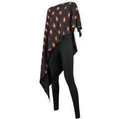 Martin Margiela Printed Asymmetrical Jumpsuit 2008 12