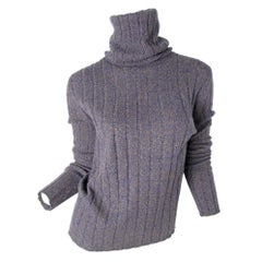 Chanel Cashmere Ribbed Sweater 