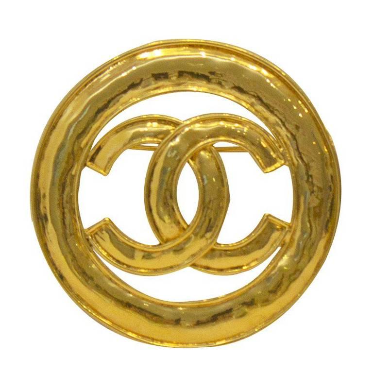 Spring 1994 Gold Circle Logo Pin