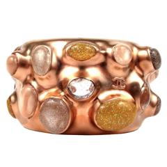 Chanel - Gripoix Gem Cuff Bracelet