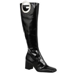 Tom Ford for Gucci Patent 'G' Boots
