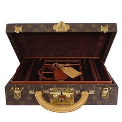Retro Louis Vuitton Monogram Jewellery Case, Trunk M47120