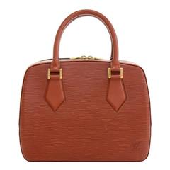 Louis Vuitton Sablon Brown Kenyan Fawn Epi Leather Hand Bag