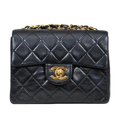 Vintage Chanel Classic Black Mini Bag