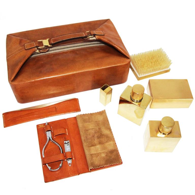 Rare Hermès vintage travel case 1975 at 1stDibs