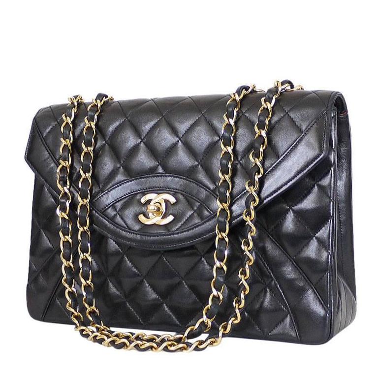 Vintage Chanel Paris Limited Eidition 2.55 Classic 1980s at 1stDibs