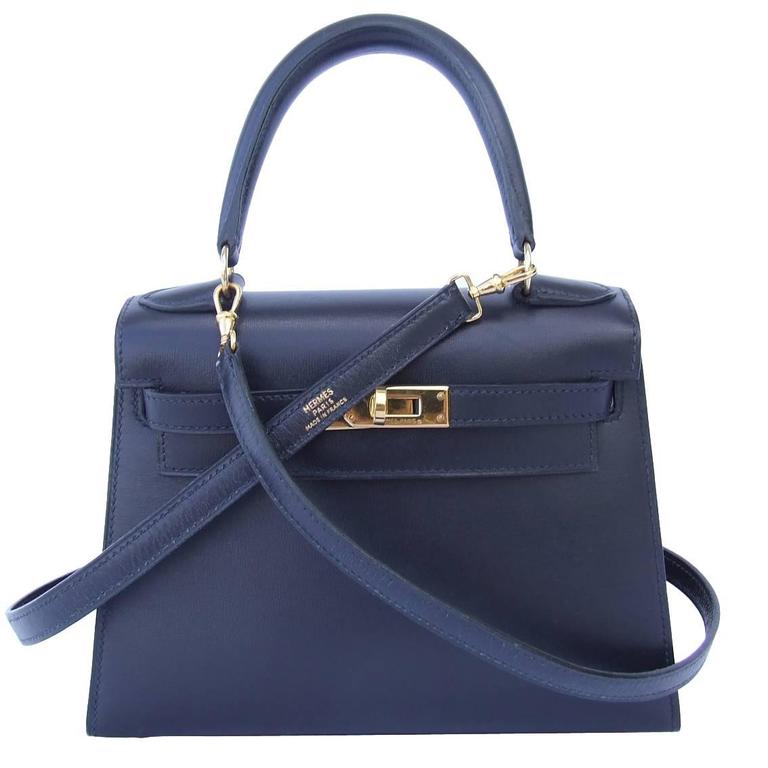 hermes kelly navy blue