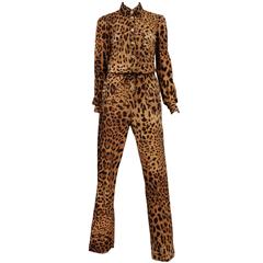 Dolce Leopard Jumpsuit 5