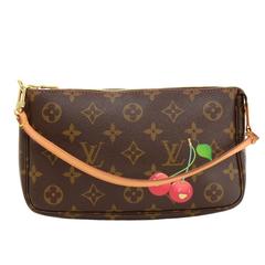 Louis Vuitton Pochette Accessories Cherry Monogram Canvas Bag - Limited Edition