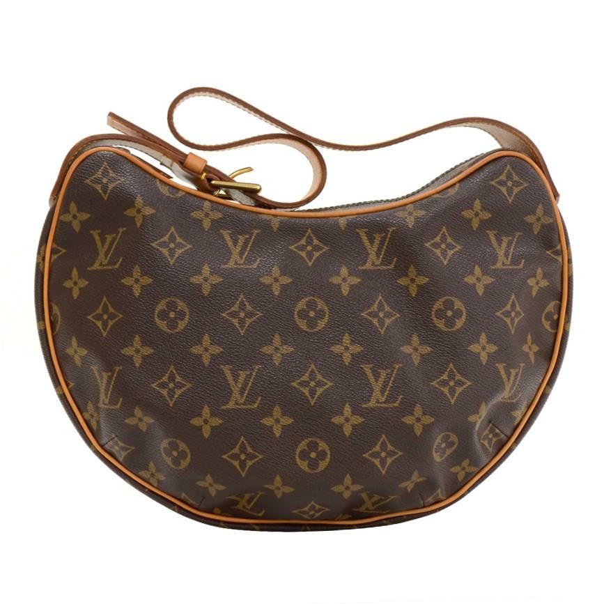 Louis Vuitton Croissant MM Monogram Canvas Shoulder Bag