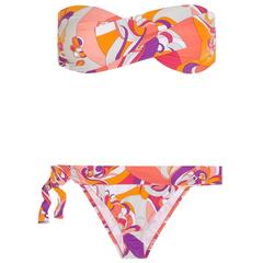 Emilio Pucci Signature Print Bandeau Bikini 2
