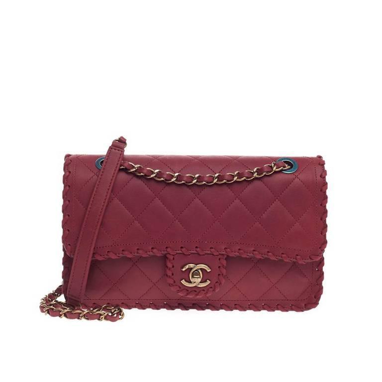 Chanel whipstitch outlet flap bag