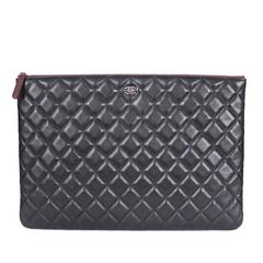 Chanel Laptop Bag - 11 For Sale on 1stDibs  laptop case chanel, chanel  work bag, chanel office bag