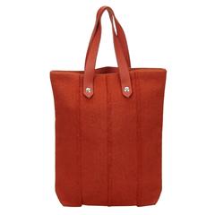 Hermes Red Wool Ahmedabad PM Tote 8