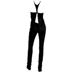 The Most Amazing Tom Ford For Gucci FW 2004 Silk Jersey Top & Pants! IT 42 3