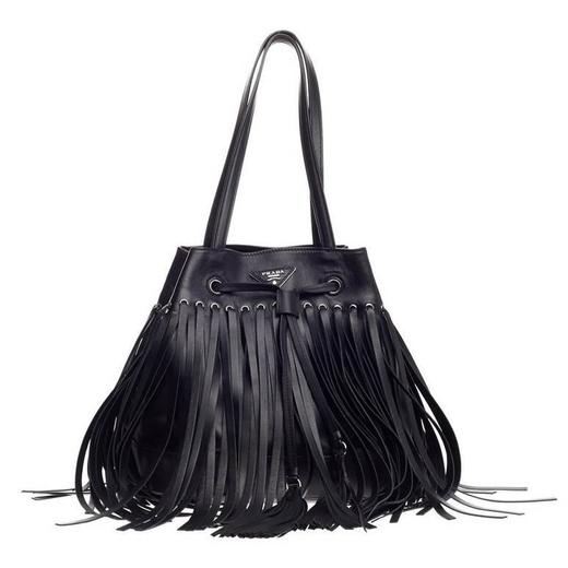 Prada Fringe Bag - For Sale on 1stDibs | prada fringe purse, leather fringe  bag, fringe bucket bag suppliers