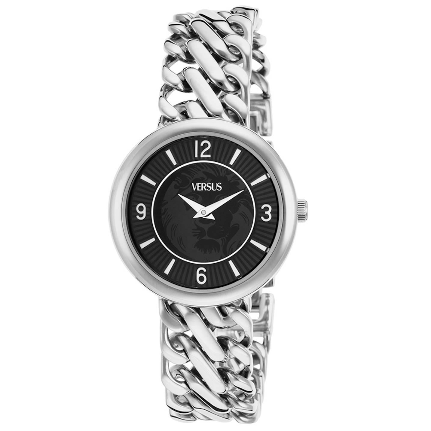 Gianni Versace Gold Watch With Medusa And Greca at 1stDibs versace