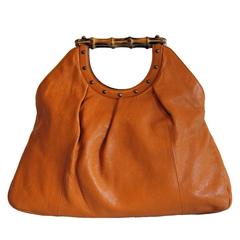 Free Shipping: Uber-Rare Tom Ford Gucci SS 2004 Burnt Orange Leather Runway Bag!