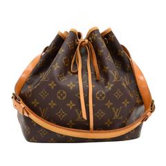 Vintage Louis Vuitton Petit Noe Monogram Canvas Shoulder Bag