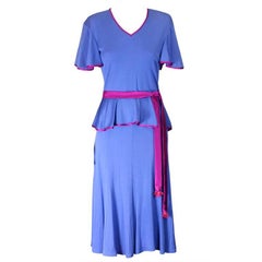 Tracy Mills Mattes Jersey-Tanzkleid