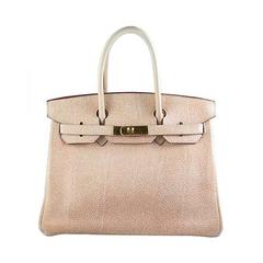 Hermès Orange Poppy Birkin 30cm of Togo Leather with Gold Hardware