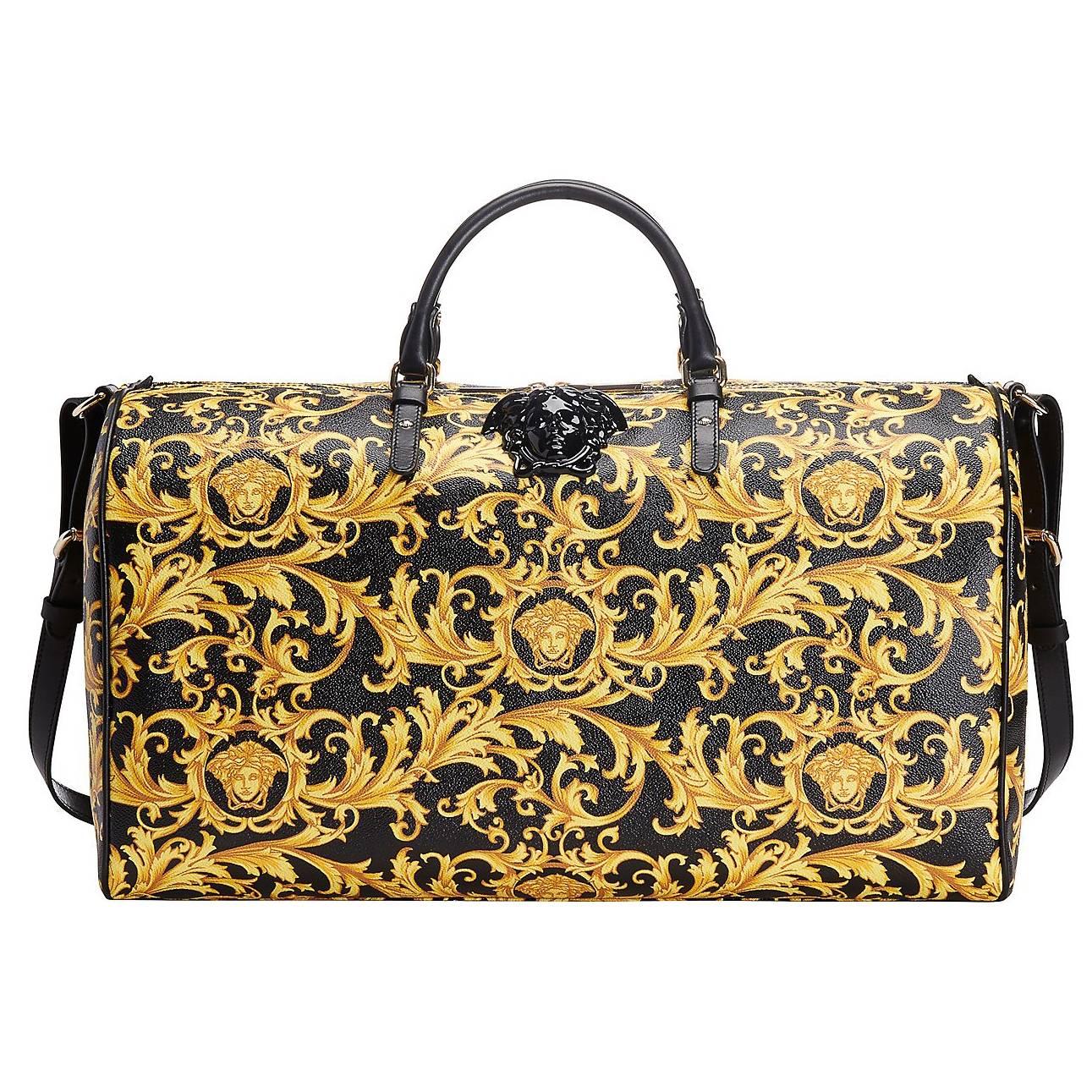 New VERSACE MEDUSA HERITAGE BAROCCO WEEKENDER BAG