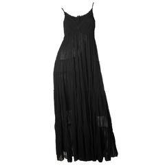 Jean Paul Gaultier Long Sheer Mesh Dress 10